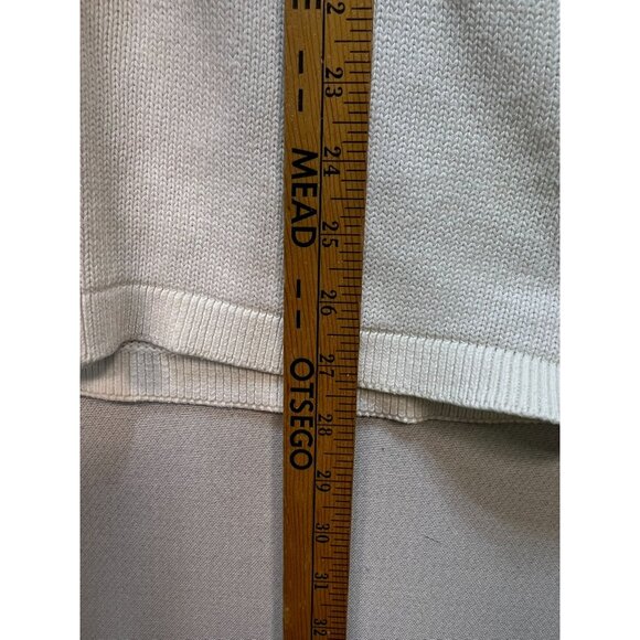 Lands' End Direct Merchants Womens Button Up Cardigan Sweater XL? White - Picture 7 of 10
